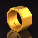 13mm 1oz Octagon Ring - Kuvera