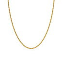 3mm Narrow Link Chain Necklace - Kuvera