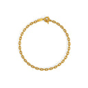 4mm Narrow Link Chain Bracelet - Kuvera