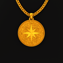 Compass Pendant - Kuvera