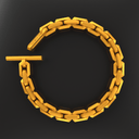 Heavy Chain Link Bracelet - Kuvera