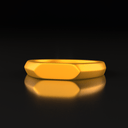 Slim Signet Ring - Kuvera