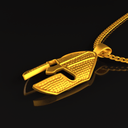 Spartan Helmet Pendant - Kuvera
