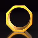 Octagon Ring 1oz