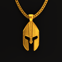 Spartan Helmet Pendant