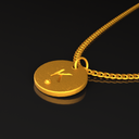 Initial Disc Pendant