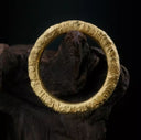4mm Hammered Donut Ring - Kuvera