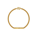 3 mm Name Curb Chain Bracelet