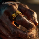 10mm 1oz Hammered Flat Band