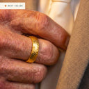 4mm Hammered Band Ring