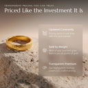 4mm Hammered Band Ring