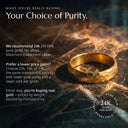 4mm Hammered Band Ring