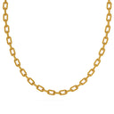 6mm Textured Chain Necklace