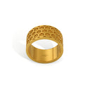 Honeycomb Band Ring