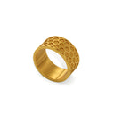 Honeycomb Band Ring