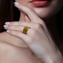 Honeycomb Band Ring