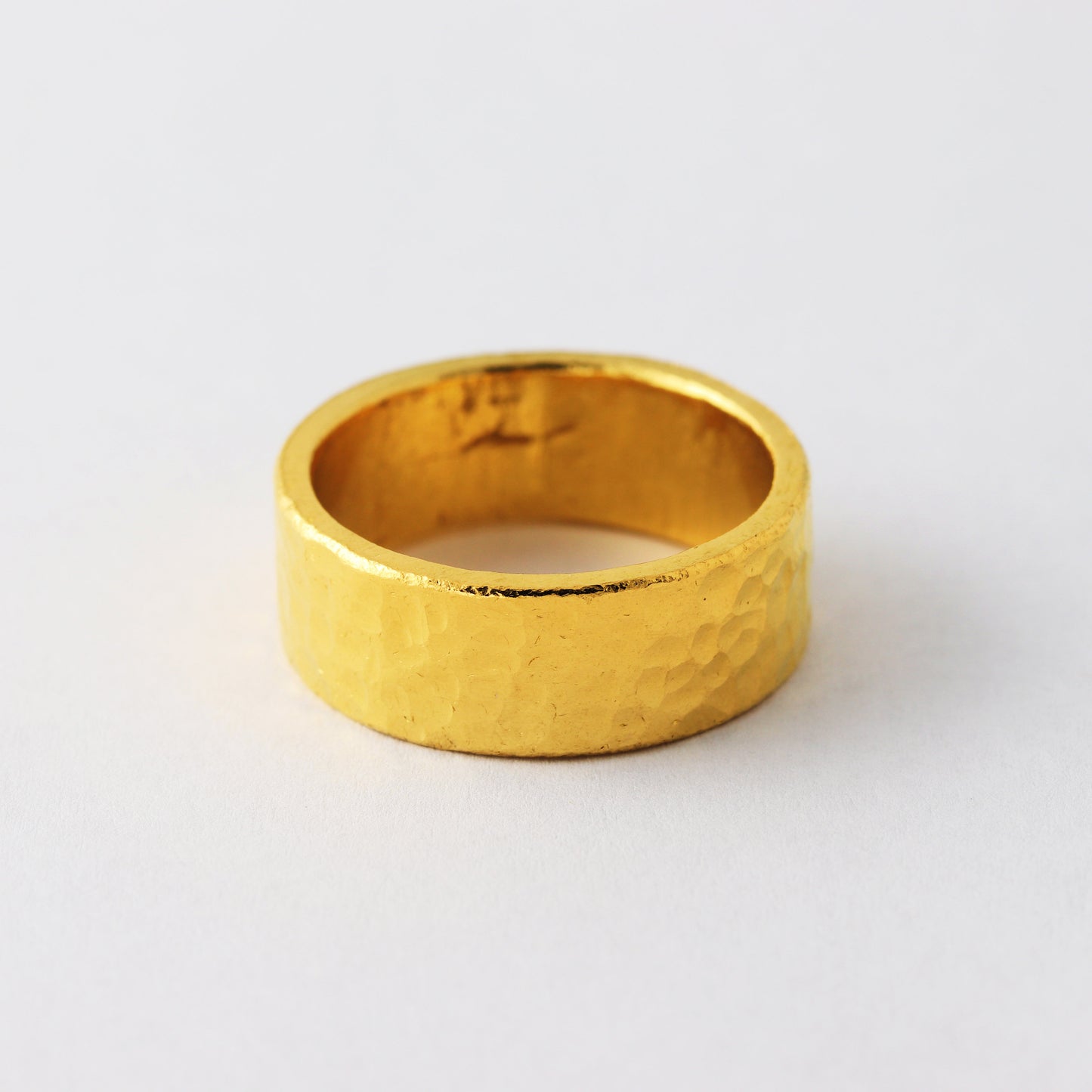 CUSTOM ORDER for KEVIN-24K Solid Gold Band Ring - 8mm Band Ring (Copy)