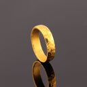 4mm Hammered Band Ring