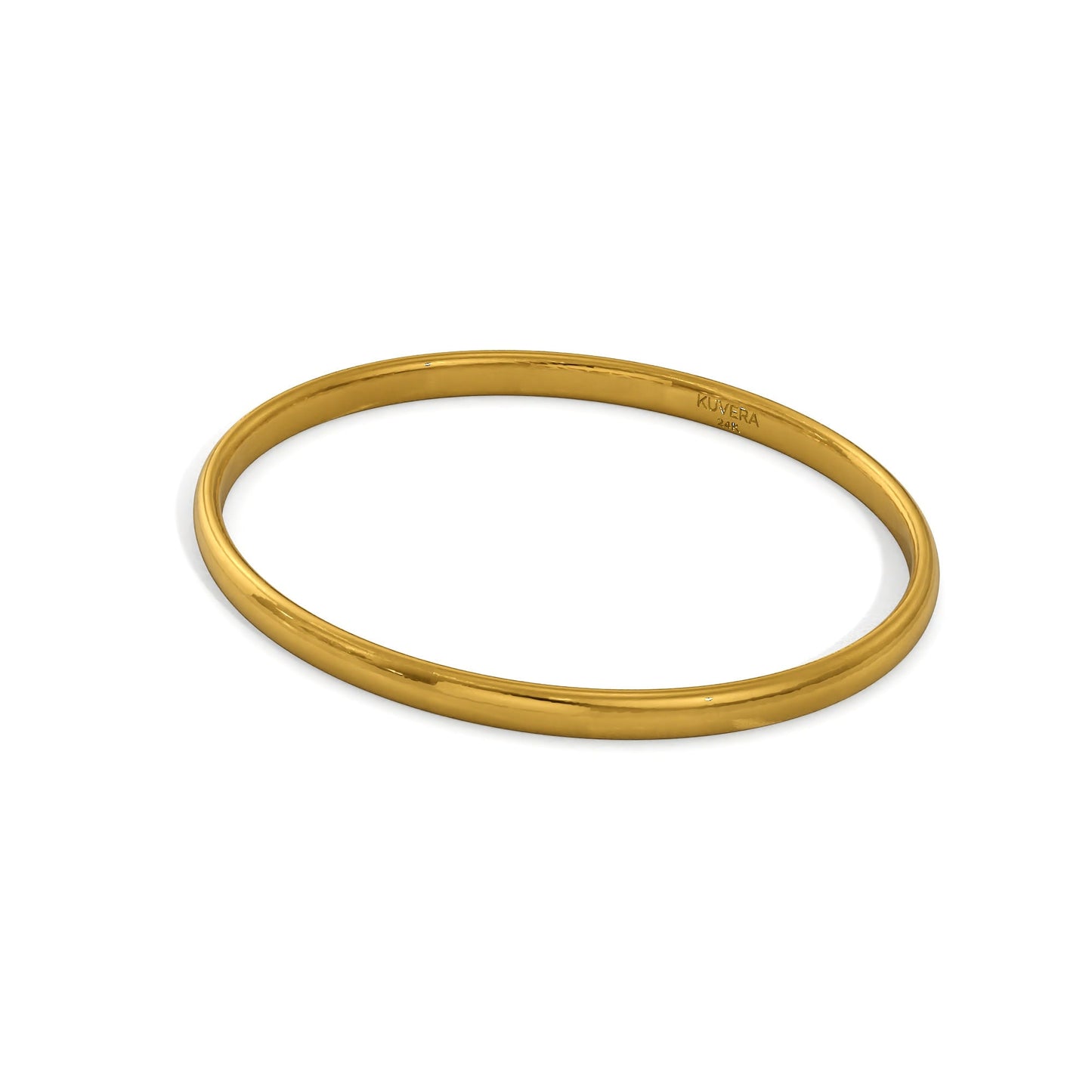 24K Solid Gold Bangles Bracelet. Handmade Pure Gold Bangles. Gift for Men Women. 9999 Fine Gold Bangle Bracelet. Minimal Modern Bracelets