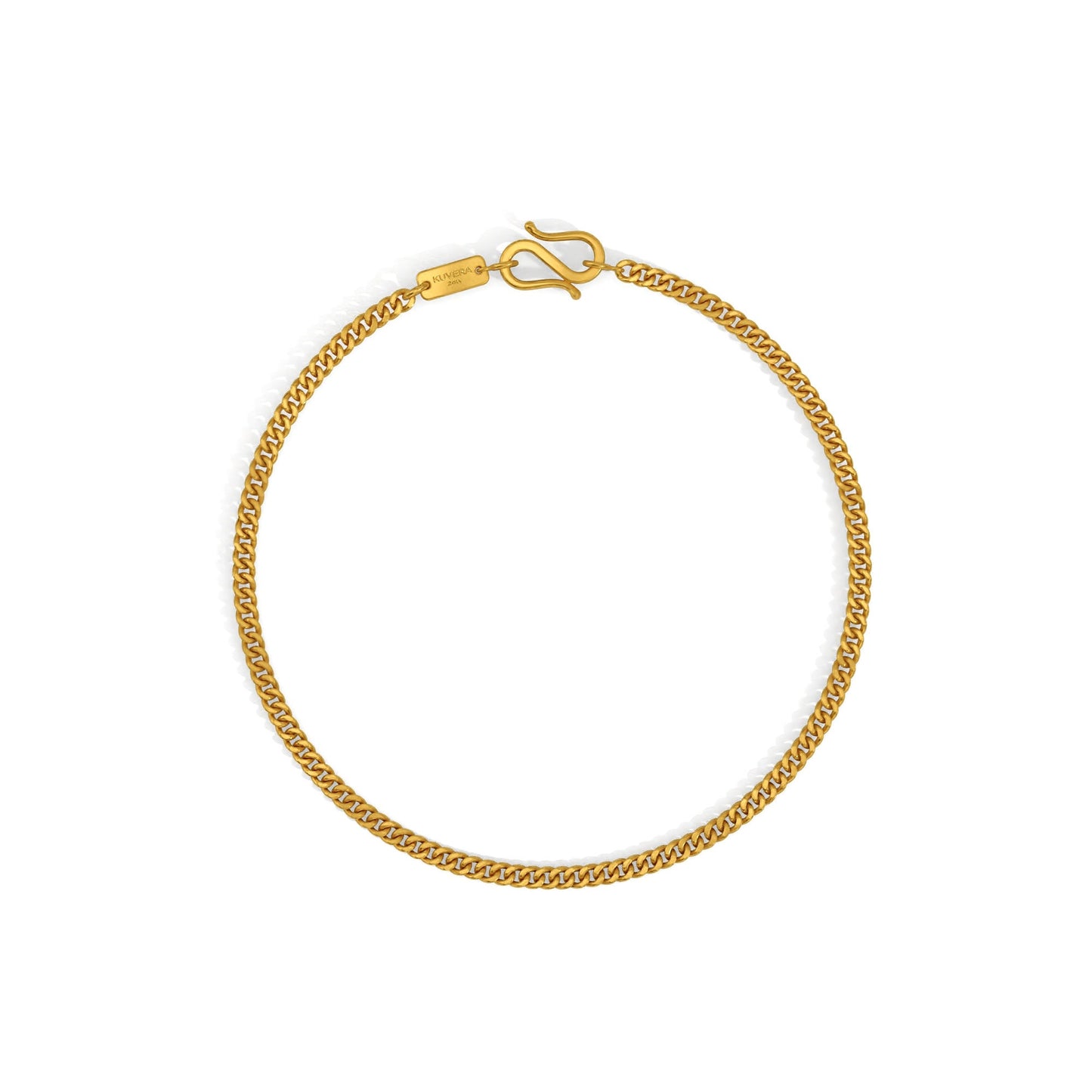 24k Solid Gold Curb Chain Link Bracelet 3mm. Pure Gold Chain Bracelet. 24 Karat Gold Bracelet. 9999 Fine Gold Handmade Bracelet Men Women