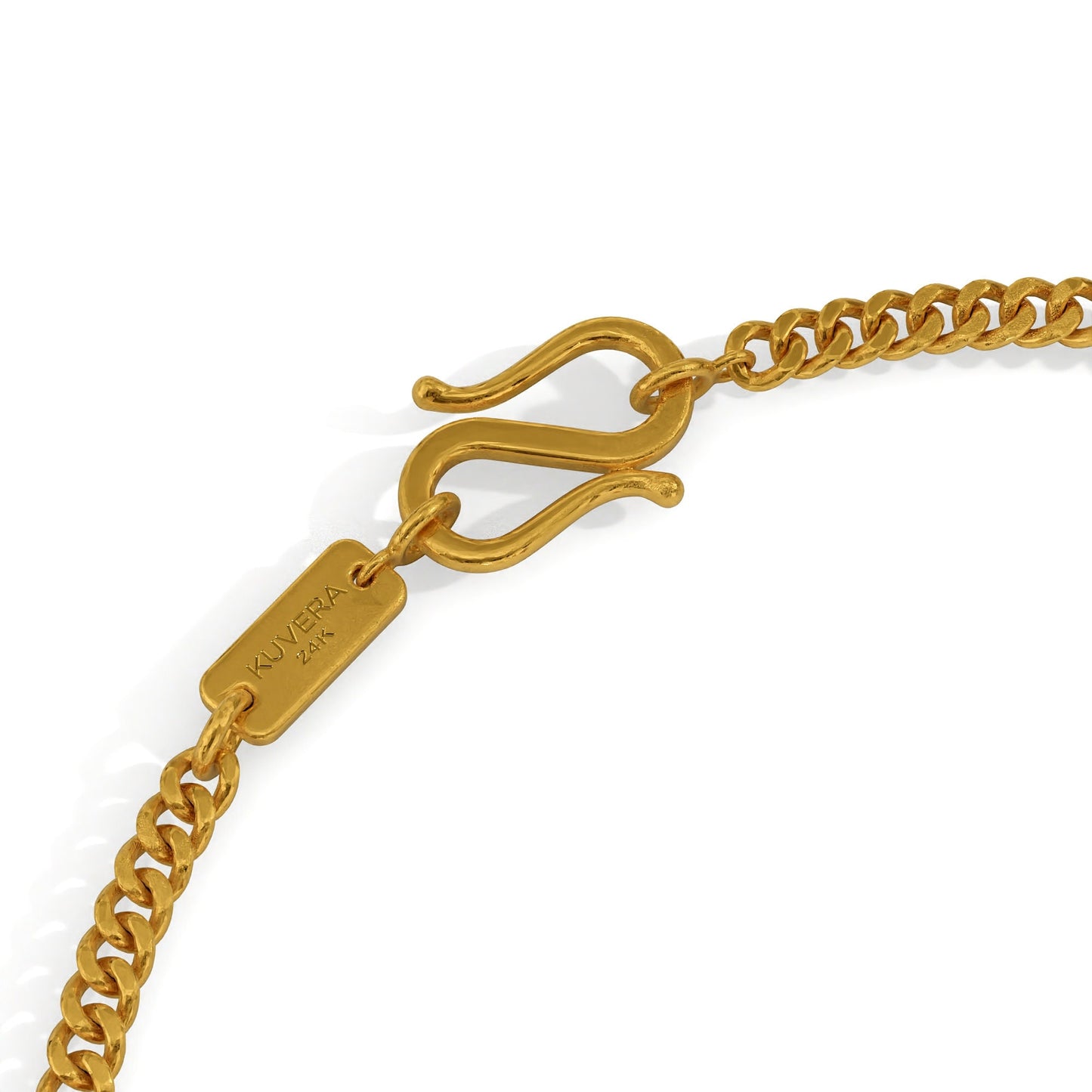 24k Solid Gold Curb Chain Link Bracelet 3mm. Pure Gold Chain Bracelet. 24 Karat Gold Bracelet. 9999 Fine Gold Handmade Bracelet Men Women