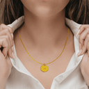Initial Disc Pendant - Kuvera