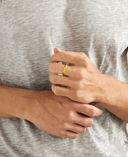 Slim Signet Ring - Kuvera